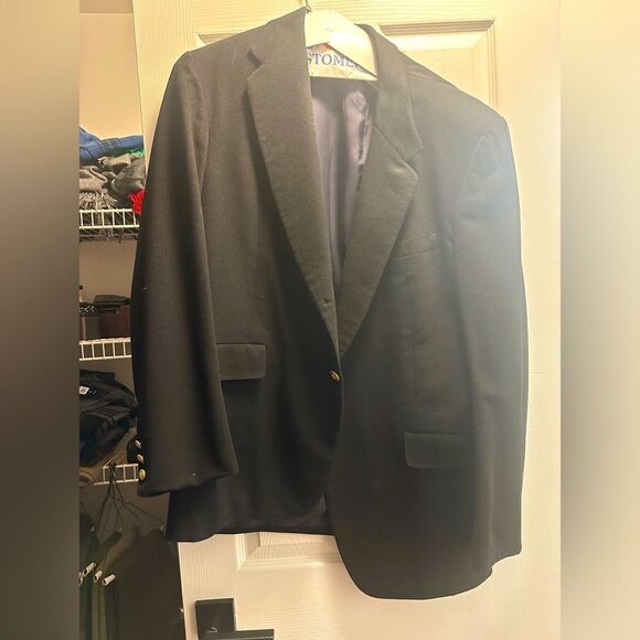 L48 Men’s cashmere short coat - Picture 1 of 7